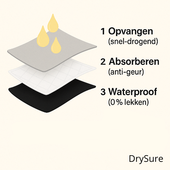 DrySure - Blijf vrij bewegen en geniet zorgeloos van elke dag