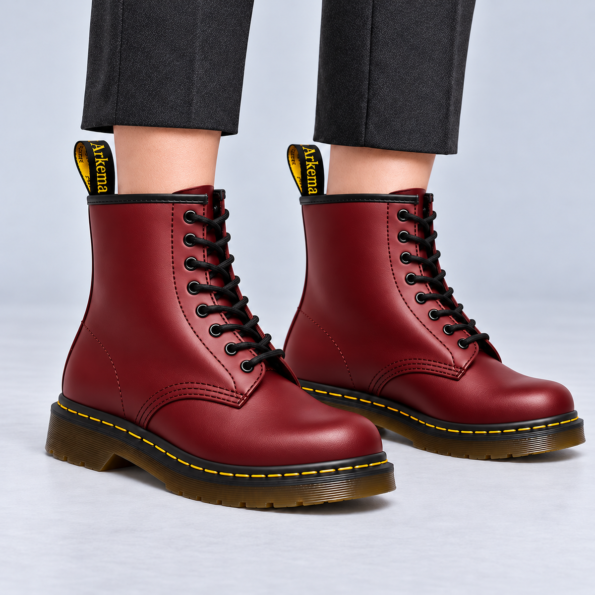 Charlotte | Classic Lace-Up Ankle Boots