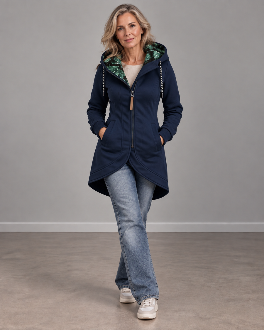 Aurora | Elegant Hooded Parka Jacket