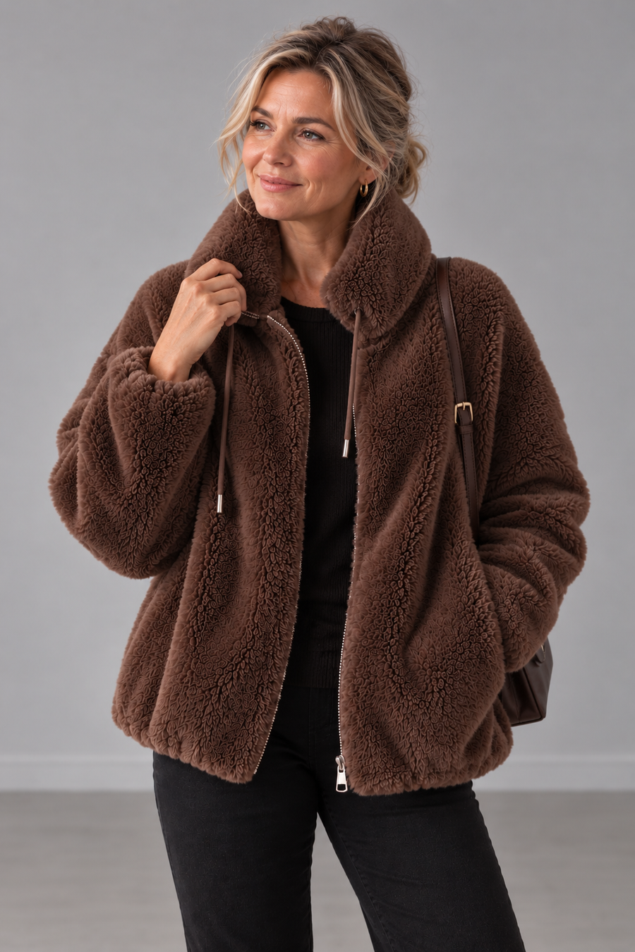 Lune | Cozy Teddy Fleece Jacket