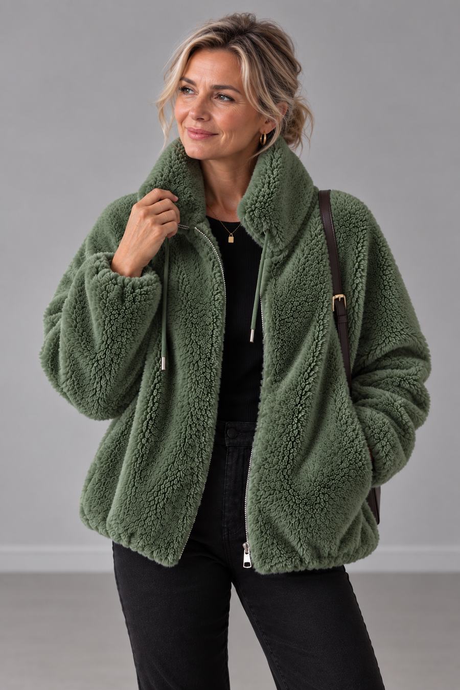 Lune | Cozy Teddy Fleece Jacket