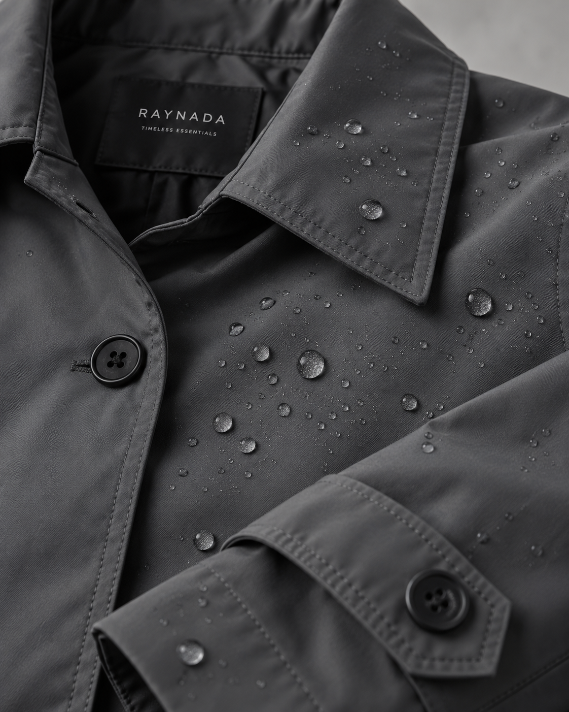 Lorenzo | Elegant Mid-Length Raincoat
