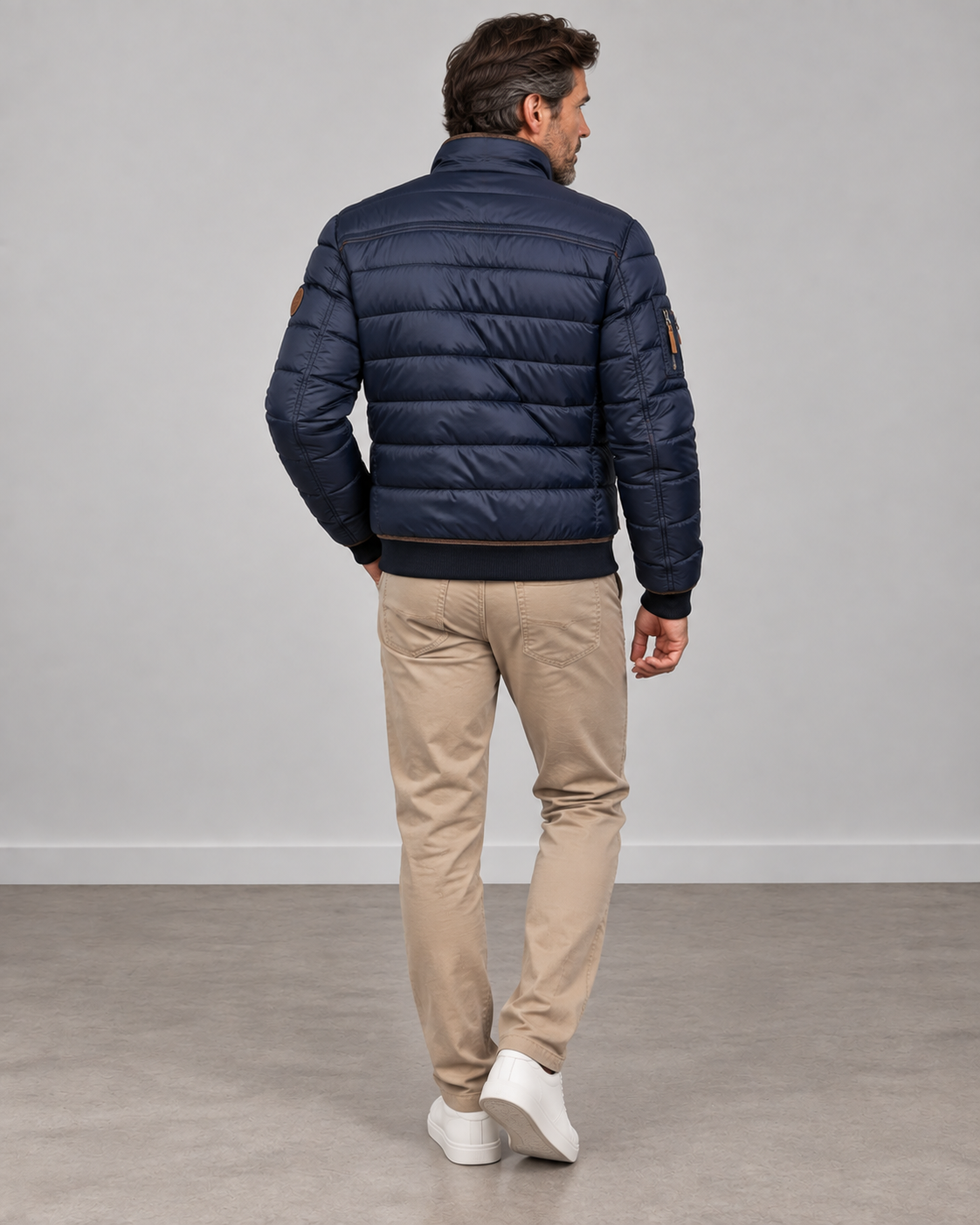 Adrian | Quilted Bomber Jacket