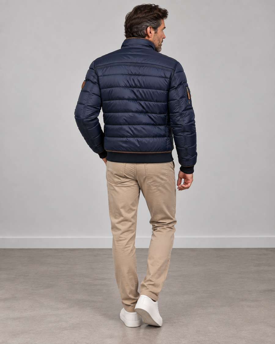 Adrian | Quilted Bomber Jacket