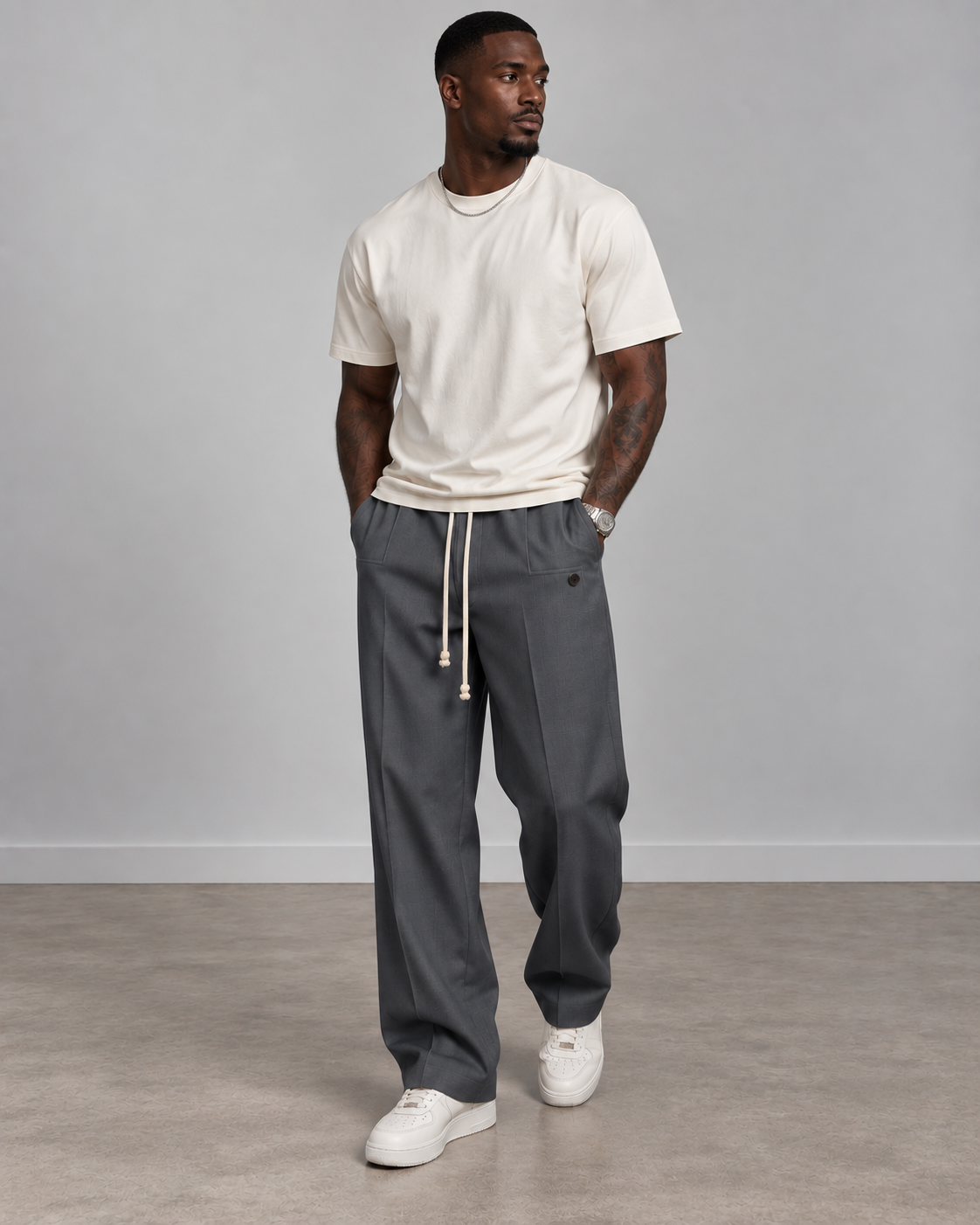 Matteo | Relaxed Wide-Leg Trousers