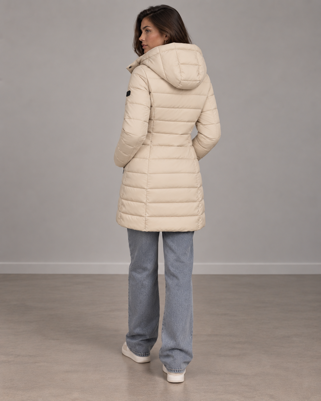 Sophia | Elegant Longline Puffer Jacket
