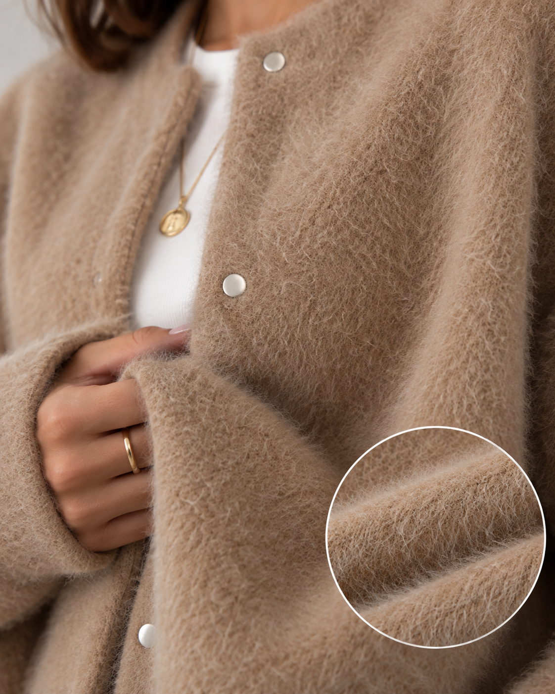 Vivienne | Elegant Longline Knit Cardigan
