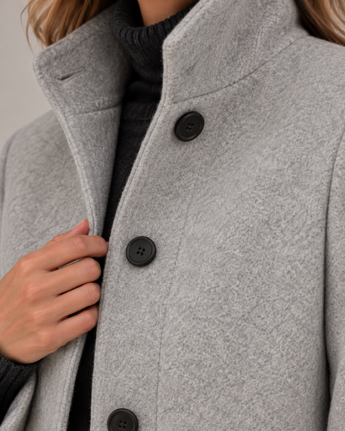 Eleonora | Elegant Tailored Midi Coat