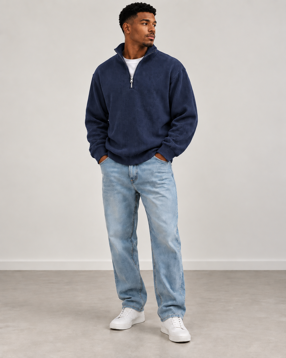 Harrison | Classic Half-Zip Sweater