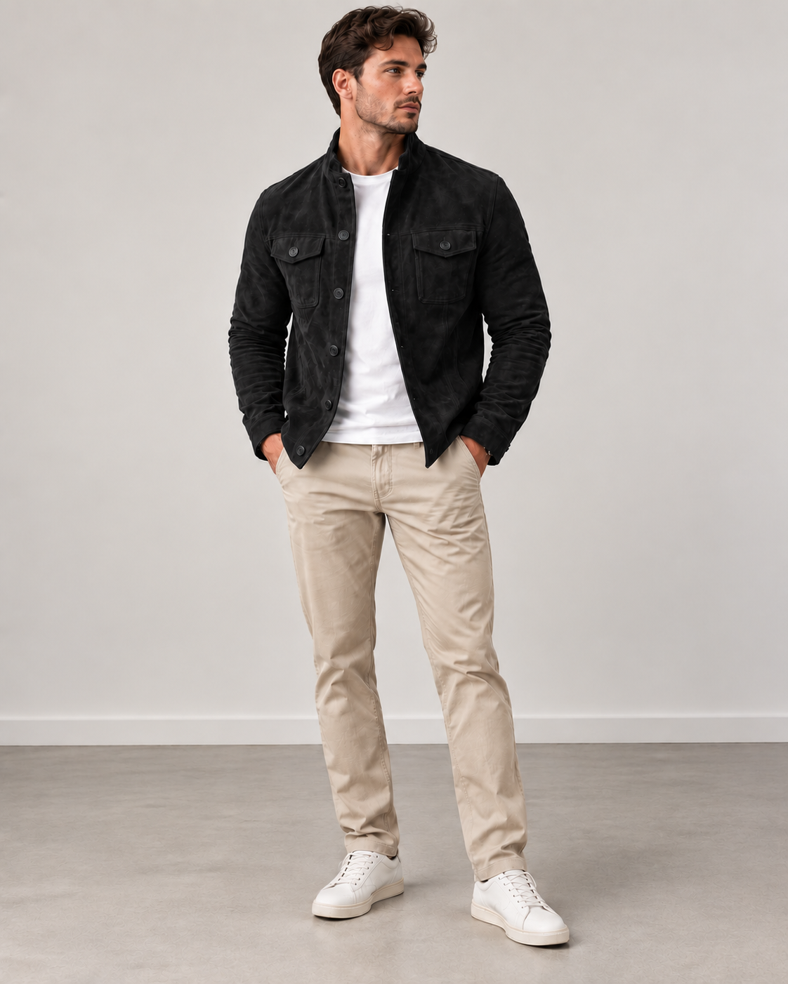 Vincent | Classic Suede Jacket