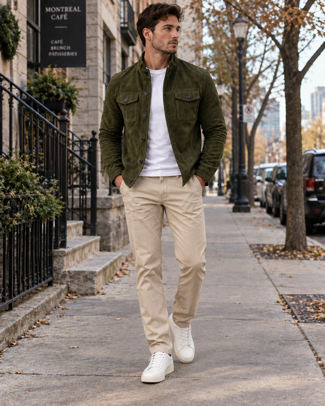 Vincent | Classic Suede Jacket