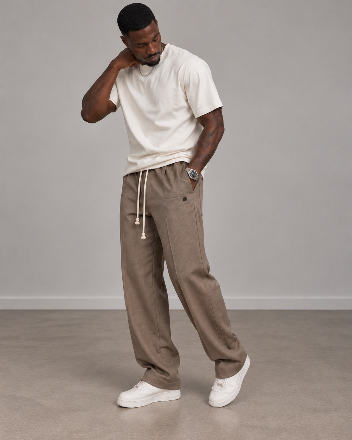 Matteo | Relaxed Wide-Leg Trousers