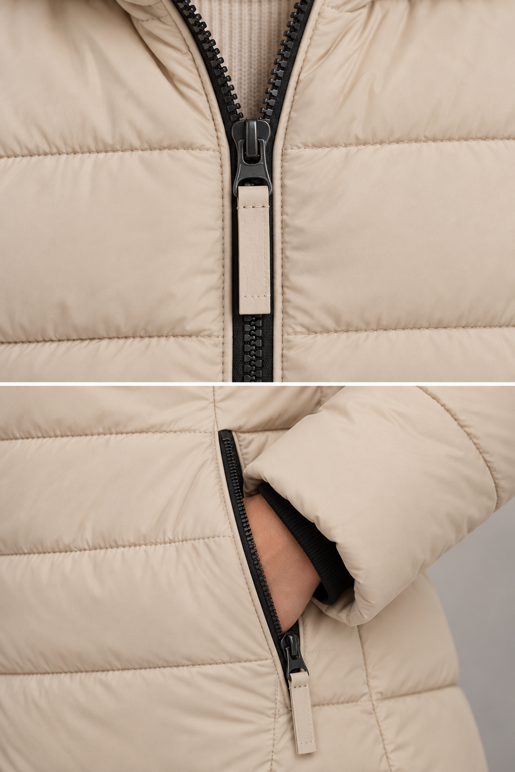 Sophia | Elegant Longline Puffer Jacket