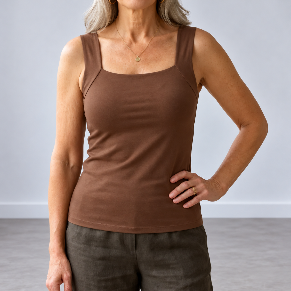 Juliette | Soft Comfort Built-In Bra Top