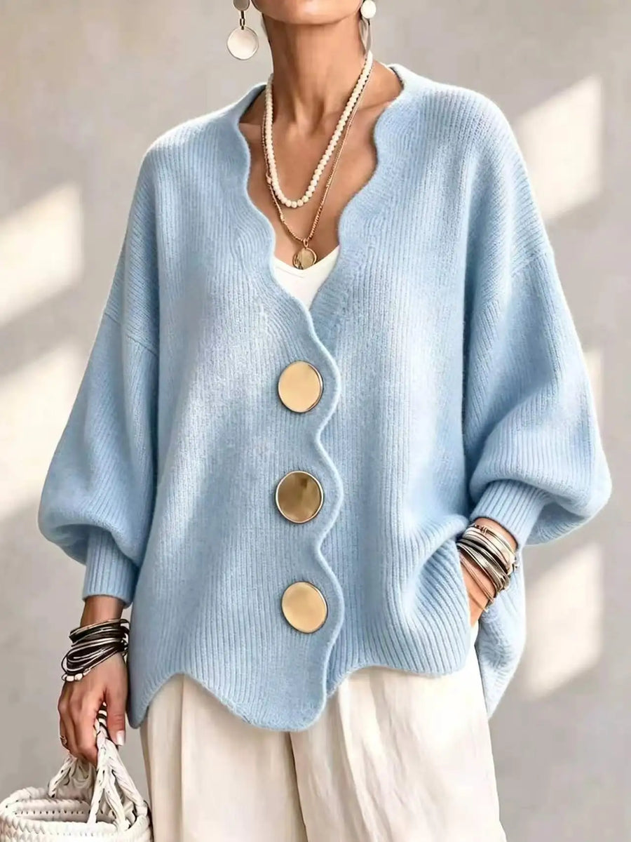 Vanessa | Buttoned Knit Cardigan