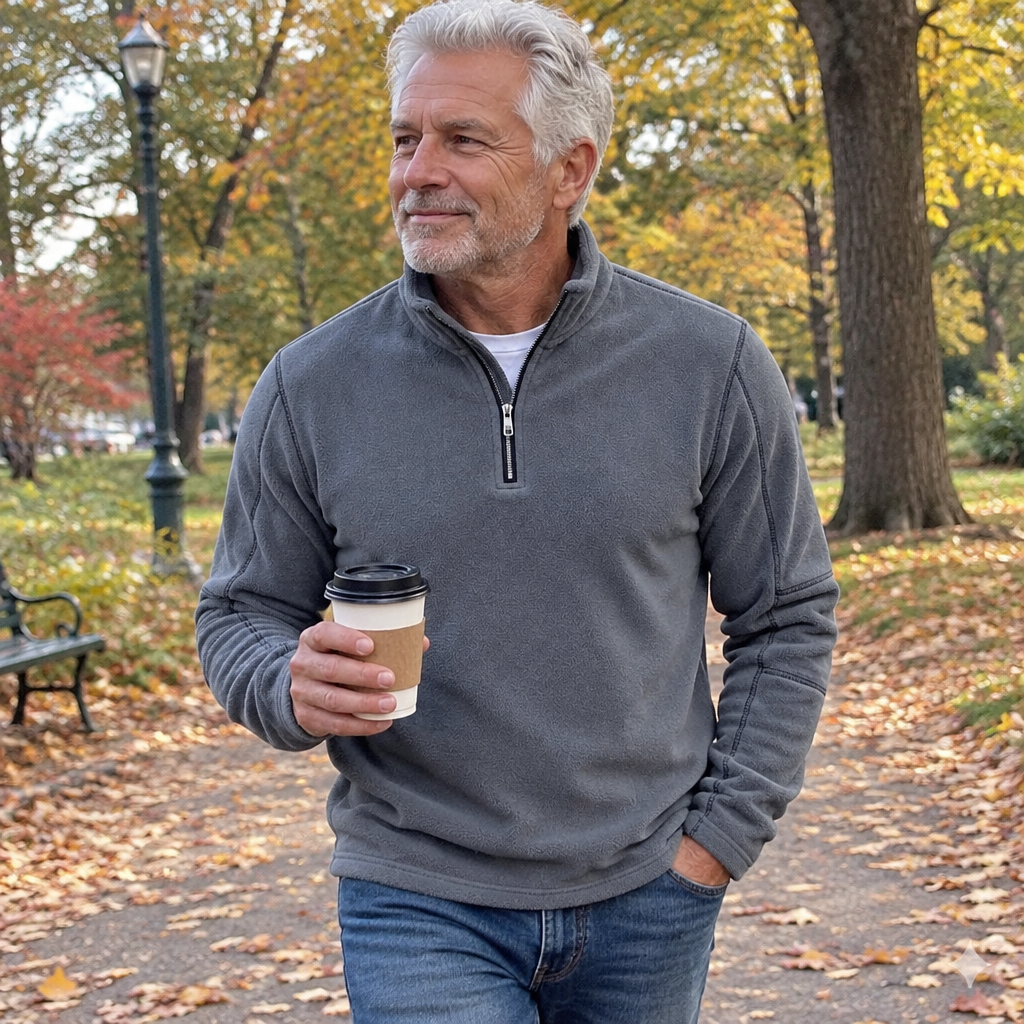 Harlan | Men's Half-Zip Fleece