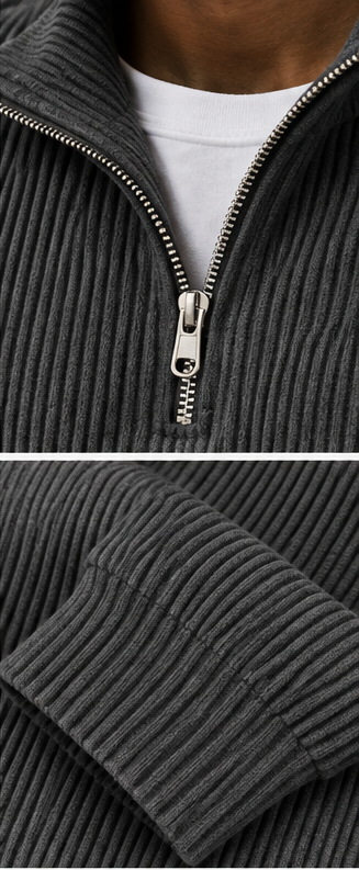 Harrison | Classic Half-Zip Sweater