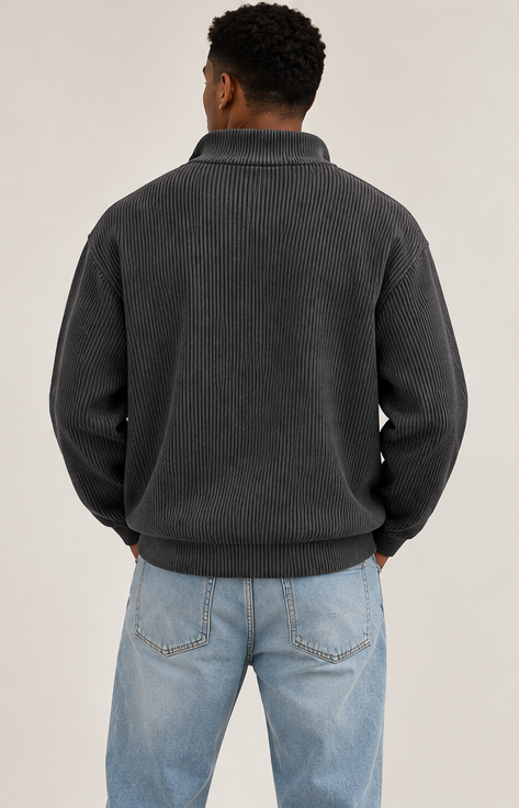 Harrison | Classic Half-Zip Sweater